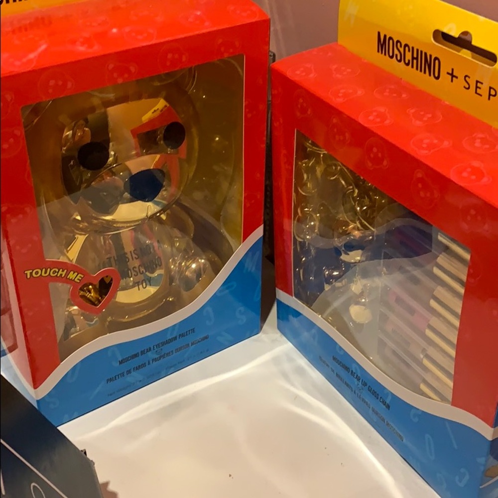 Moschino x Sephora palette and gloss set
